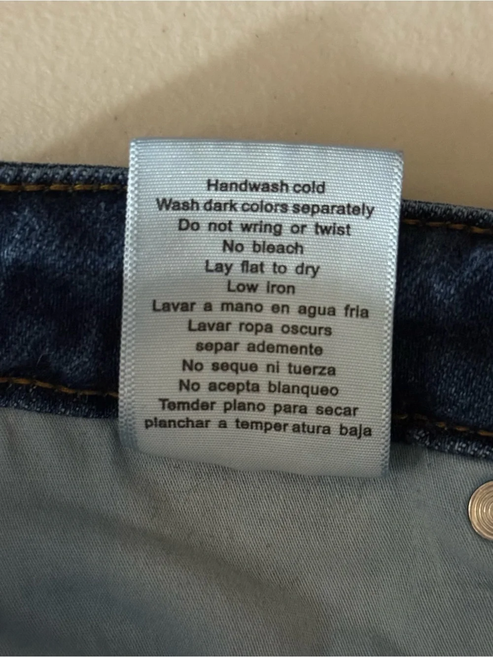Judy Blue Straight Leg‎ Jeans Dark Wash Stretch Denim Size 15/32
